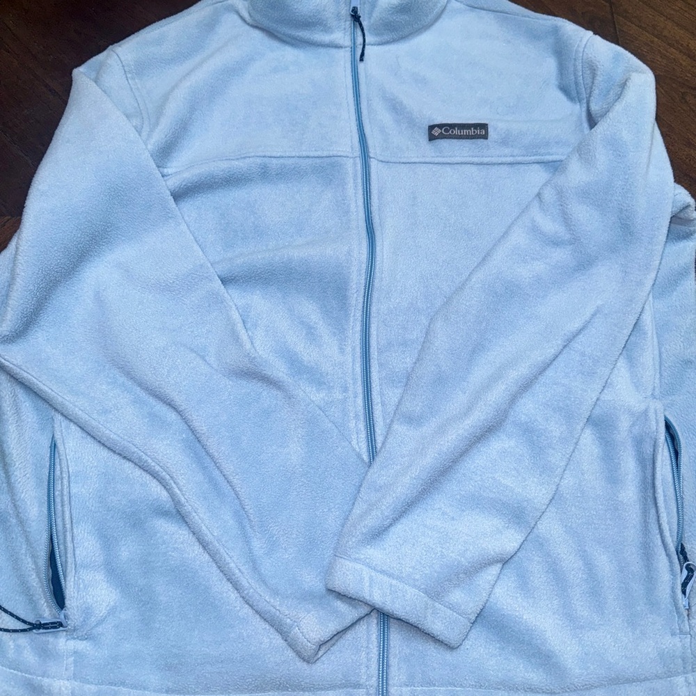 Columbia Sky Blue Fleece Jacket